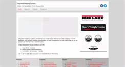 Desktop Screenshot of integratedweighingsystems.com